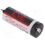 Baterie 18505, 3.6V, litiu, 3800mAh, EVE BATTERY CO. - ER18505 2PF