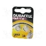 Baterie R1142, 1.5V, alcaline, 73mAh, DURACELL - LR43 Baterie R1142, 1.5V, alcaline, 73mAh, DURACELL - LR43