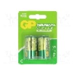 Baterie R14, 1.5V, clorura de zinc, GP - 14G-U2 Baterie R14, 1.5V, clorura de zinc, GP - 14G-U2