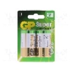 Baterie R20, 1.5V, alcaline, GP - 13A-U2