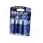 Baterie R20, 1.5V, alcaline, TECXUS - 11012