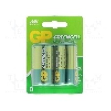 Baterie R20, 1.5V, clorura de zinc, GP - 13G U2