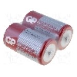 Baterie R20, 1.5V, zinc-carbon, GP - GP13E