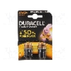 Baterie R3, 1.5V, alcaline, DURACELL - LR3/AAA/MN2400(K4) PLUS POWER