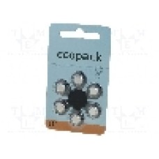 Baterie R36, 1.4V, zinc - aer (ZnO2), 150mAh, VARTA MICROBATTERY - 4607 726 406