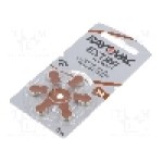Baterie R36, 1.4V, zinc - aer (ZnO2), 180mAh, RAYOVAC -  Baterie R36, 1.4V, zinc - aer (ZnO2), 180mAh, RAYOVAC -