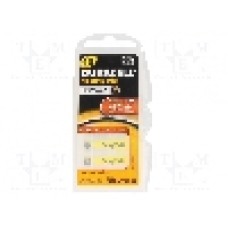 Baterie R536, 1.4V, zinc - aer (ZnO2), 90mAh, DURACELL - 10 ET
