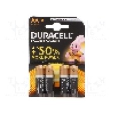 Baterie R6, 1.5V, alcaline, DURACELL - LR6 AA PLUS POWER K4