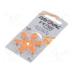 Baterie R754, 1.45V, zinc - aer (ZnO2), 310mAh, RAYOVAC -  Baterie R754, 1.45V, zinc - aer (ZnO2), 310mAh, RAYOVAC -