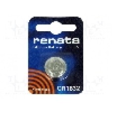 Baterie moneda, 3V, litiu, 125mAh, RENATA - CR1632 B1