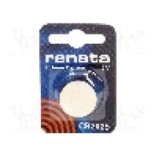 Baterie moneda, 3V, litiu, 165mAh, RENATA - CR2025
