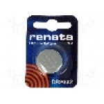 Baterie moneda, 3V, litiu, 225mAh, RENATA - CR2032 B1