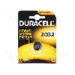 Baterie moneda, 3V, litiu, 235mAh, DURACELL - DL2032