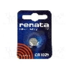 Baterie moneda, 3V, litiu, 30mAh, RENATA - CR1025