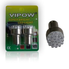 BEC AUTO 12V S25-19LED 1157 ALB BLISTER 2BUC - ZAR0153