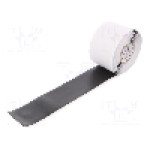Banda autoamalgamanta, neagra, latime {{Laţime]}, lungime 3m, HELLERMANNTYTON - 711-00307 HELATAPE POWER660