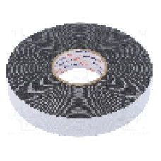 Banda autoamalgamanta, neagra, latime {{Laţime]}, lungime 9,1m, HELLERMANNTYTON - 711-10401 HELATAPE POWER810