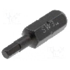 Capat de şurubelniţa, imbus, HEX 3mm, fixare 1/4
