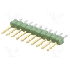 Conector 10 pini, seria AMPMODU MOD II, pas pini 2.54mm, TE Connectivity - 1-826629-0