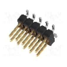 Conector 10 pini, seria AMPMODU MOD II, pas pini 2.54mm, TE Connectivity - 1241050-5