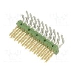 Conector 10 pini, seria AMPMODU, pas pini 2.54mm, TE Connectivity - 1-825457-0