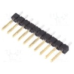 Conector 10 pini, seria BERGSTIK II, pas pini 2.54mm, Amphenol Communications Solutions - 68000-210HLF