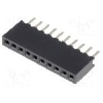 Conector 10 pini, seria {{Serie conector}}, pas pini 1.27mm, CONNFLY - DS1065-01-1*10S8BV