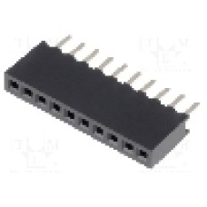 Conector 10 pini, seria {{Serie conector}}, pas pini 1.27mm, CONNFLY - DS1065-01-1*10S8BV
