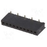 Conector 10 pini, seria {{Serie conector}}, pas pini 1.27mm, CONNFLY - DS1065-02-1*10S8BS1
