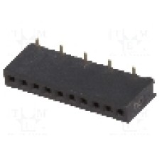 Conector 10 pini, seria {{Serie conector}}, pas pini 1.27mm, CONNFLY - DS1065-02-1*10S8BS1