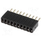 Conector 10 pini, seria {{Serie conector}}, pas pini 1.27mm, CONNFLY - DS1065-07-1*10S8BV