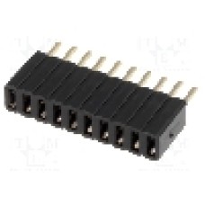 Conector 10 pini, seria {{Serie conector}}, pas pini 1.27mm, CONNFLY - DS1065-07-1*10S8BV