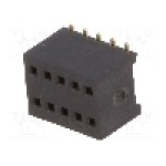 Conector 10 pini, seria {{Serie conector}}, pas pini 1,27mm, CONNFLY - DS1065-10-2*5S8BS