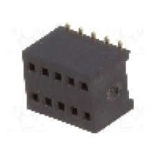 Conector 10 pini, seria {{Serie conector}}, pas pini 1,27mm, CONNFLY - DS1065-10-2*5S8BS