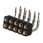 Conector 10 pini, seria {{Serie conector}}, pas pini 2.54mm, CONNFLY - DS1002-01-2*5R13