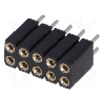 Conector 10 pini, seria {{Serie conector}}, pas pini 2.54mm, CONNFLY - DS1002-03-2*5131
