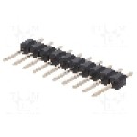Conector 10 pini, seria {{Serie conector}}, pas pini 2.54mm, CONNFLY - DS1021-1*10SF11-B