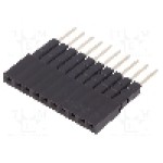 Conector 10 pini, seria {{Serie conector}}, pas pini 2.54mm, CONNFLY - DS1023-05-1*10B8-A16.0/B6.8