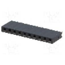 Conector 10 pini, seria {{Serie conector}}, pas pini 2,54mm, CONNFLY - DS1023-1*10S21