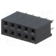 Conector 10 pini, seria {{Serie conector}}, pas pini 2.54mm, CONNFLY - DS1023-2*5S21