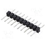 Conector 10 pini, seria {{Serie conector}}, pas pini 2.54mm, FISCHER ELEKTRONIK - SL12SMD058.10Z