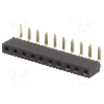 Conector 10 pini, seria {{Serie conector}}, pas pini 2.54mm, NINIGI - ZL306-10