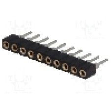 Conector 10 pini, seria {{Serie conector}}, pas pini 2mm, CONNFLY - DS1002-02-1*10BT1F6
