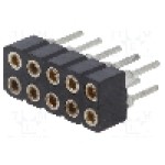 Conector 10 pini, seria {{Serie conector}}, pas pini 2mm, CONNFLY - DS1002-02-2*5BT1F6