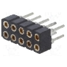 Conector 10 pini, seria {{Serie conector}}, pas pini 2mm, CONNFLY - DS1002-02-2*5BT1F6