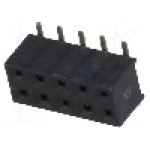 Conector 10 pini, seria {{Serie conector}}, pas pini 2mm, NINIGI - ZL266-10DG