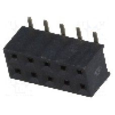 Conector 10 pini, seria {{Serie conector}}, pas pini 2mm, NINIGI - ZL266-10DG