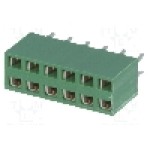 Conector 12 pini, seria HV-100, pas pini 2.54mm, TE Connectivity - 215307-6