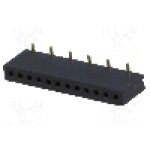Conector 12 pini, seria {{Serie conector}}, pas pini 1.27mm, CONNFLY - DS1065-02-1*12S8BS1