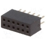 Conector 12 pini, seria {{Serie conector}}, pas pini 1.27mm, CONNFLY - DS1065-03-2*6S8BV